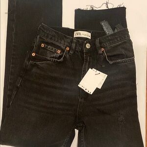 Zara Women's Black Jeans